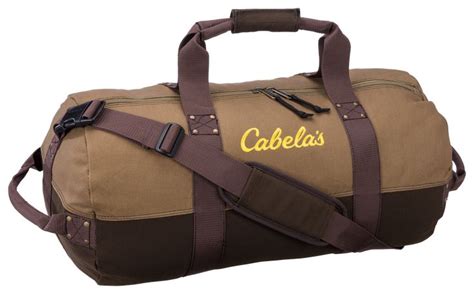 cabela's heavy canvas duffel bag.